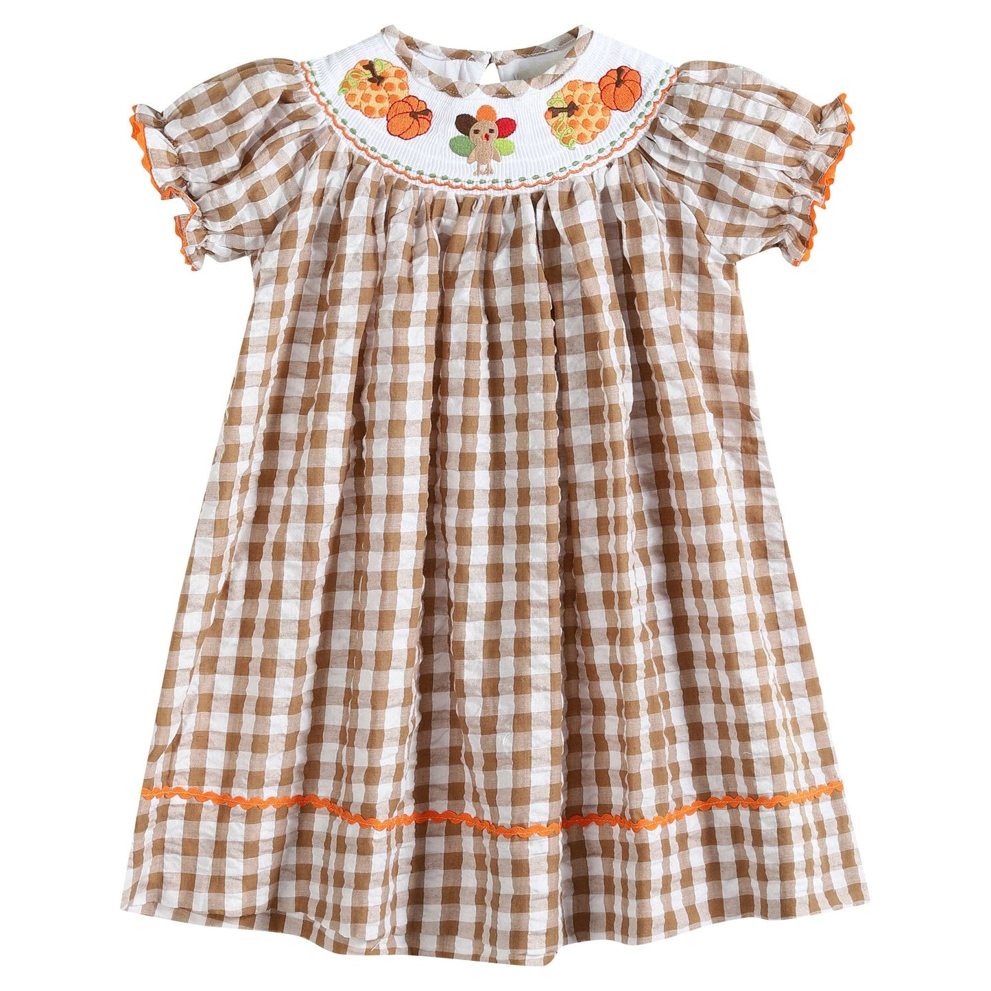 Tessa Turkey Smocked Dress