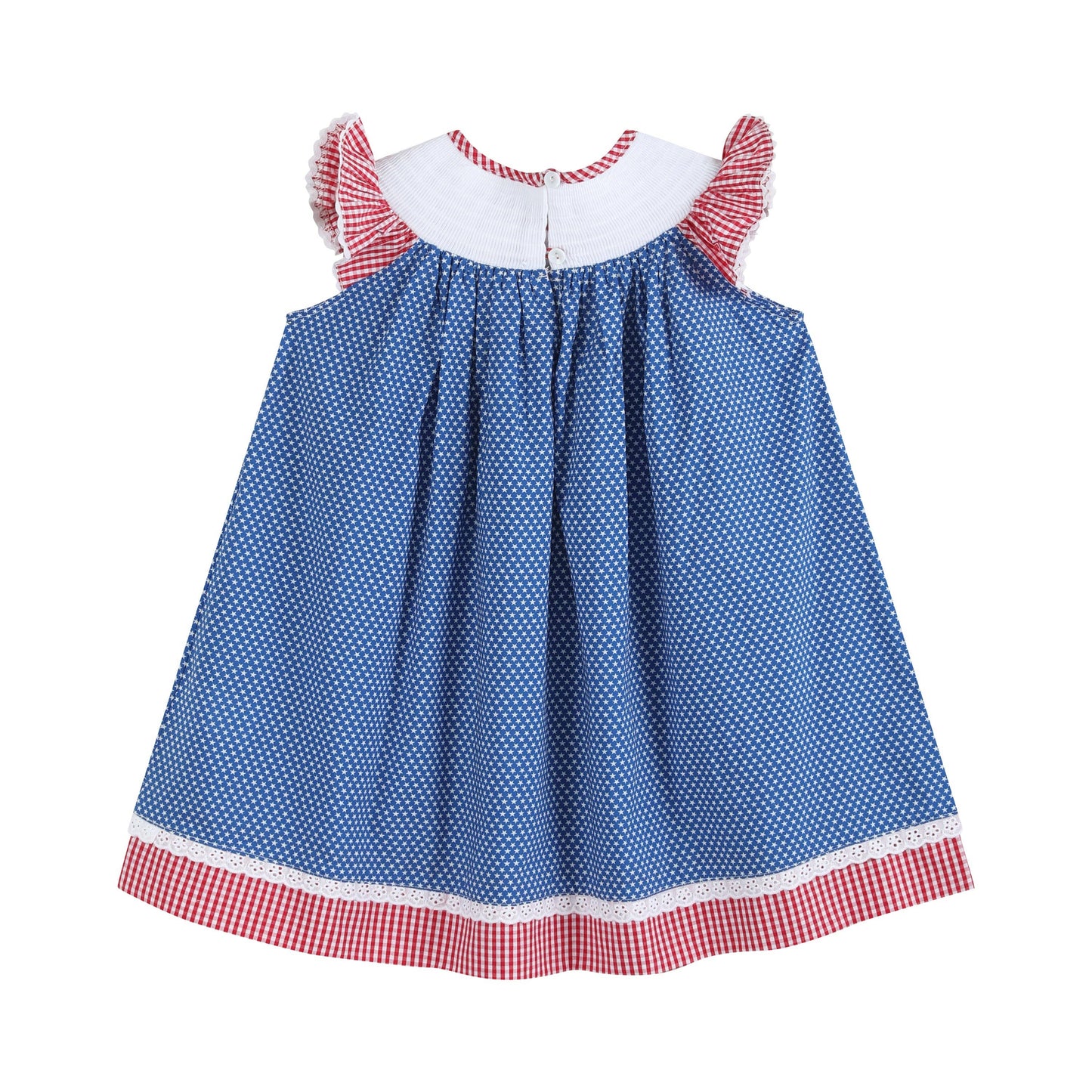 Star Spangled Smocked Dress