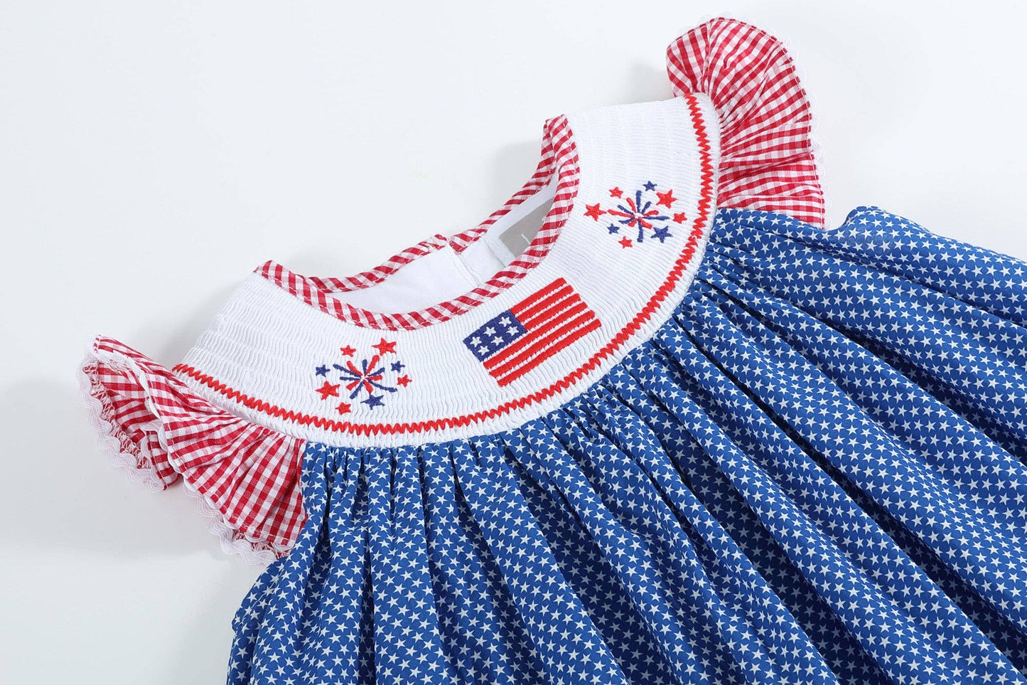 Star Spangled Smocked Dress