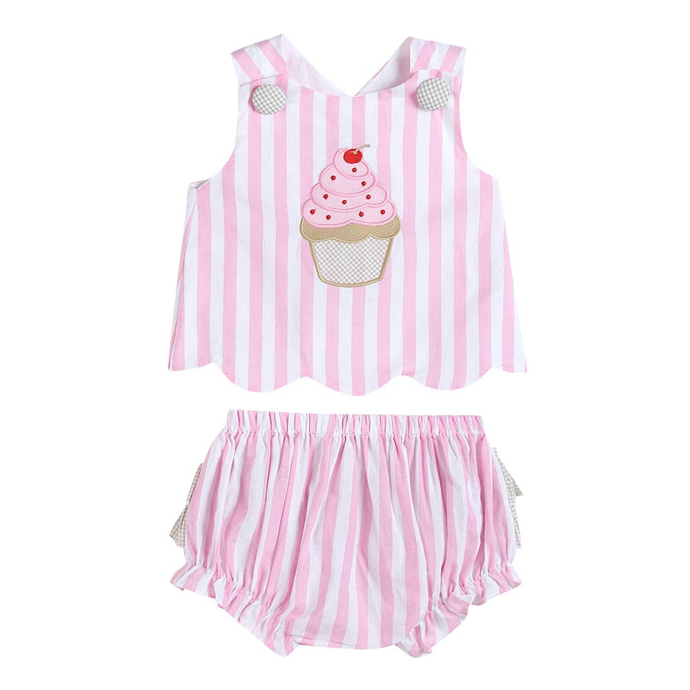 Camila Cupcake Bloomer Set